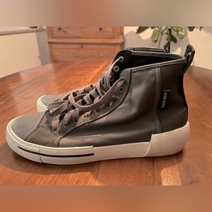 Diesel Grey high top men sneakers
